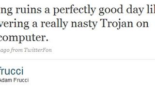 Breaking: Cranky Windows Guy's Day Ruined by "Really Nasty" Trojan on His PC